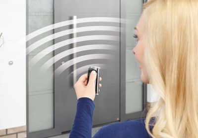 Automatismos de porta confortáveis